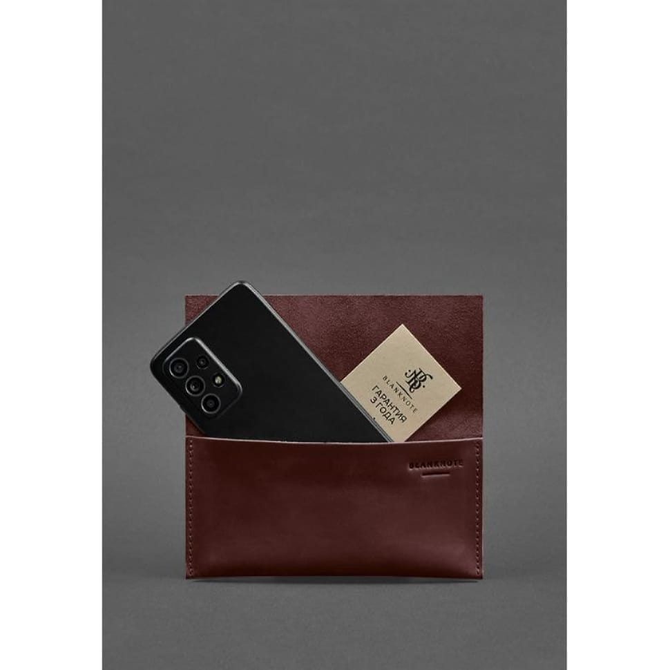 Чохол для смартфона Виноград - бордовий