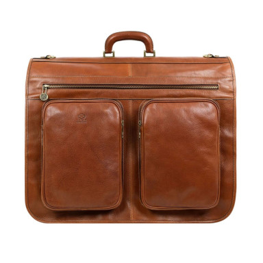 Leather briefcase, garment, suit bag - The Big Sleep - Time Resistance 5220201