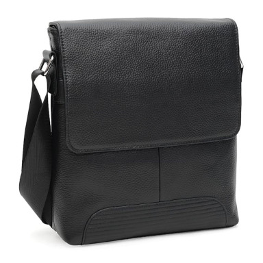 Men's leather bag Keizer K198089-black