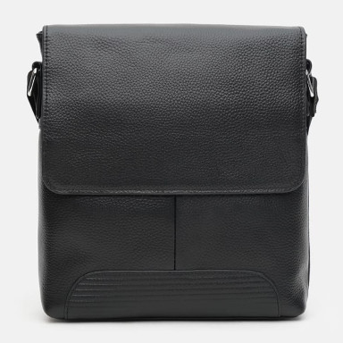 Men's leather bag Keizer K198089-black