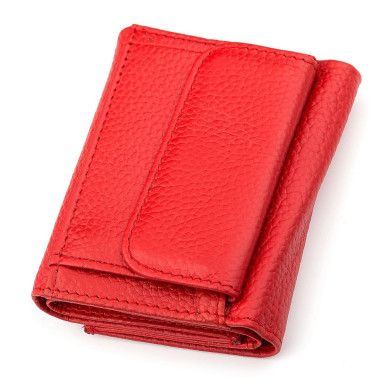 Гаманець ST Leather 18323 (ST440) дуже зручний жіночий Червоний