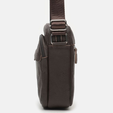 Men's leather bag Borsa Leather K10082-brown