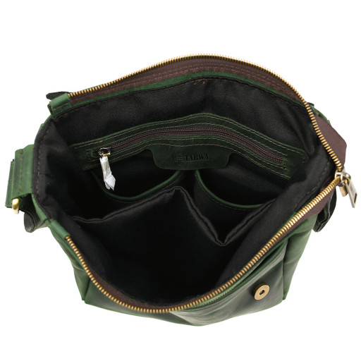 Чоловіча шкіряна сумка А4 через плече RE-1501-3md TARWA crazy horse