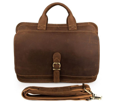 Multifunctional men's leather briefcase JD6020B John McDee
