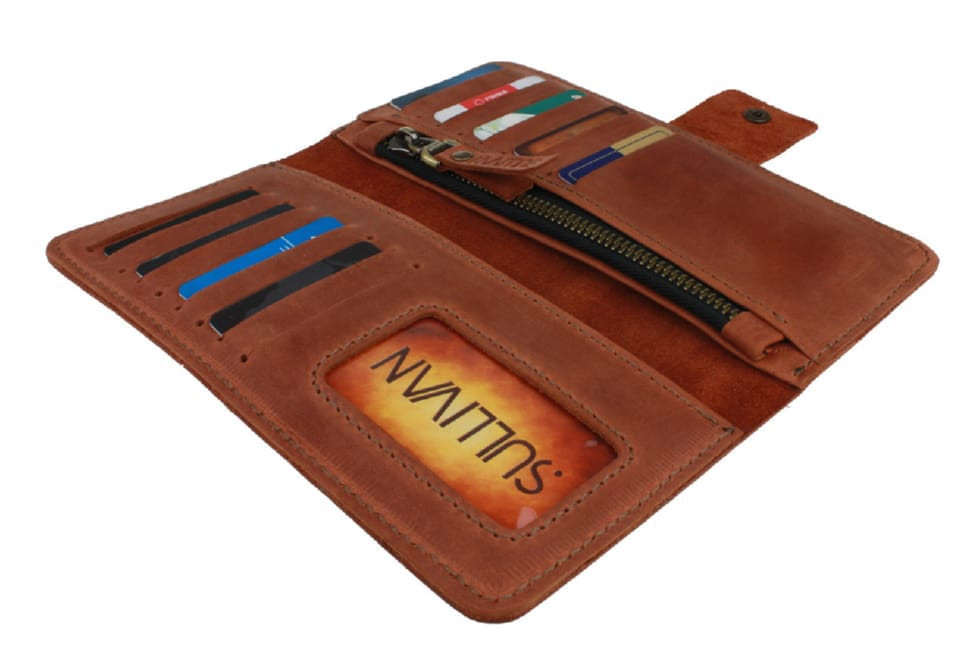 Кошелек женский кожаный SULLIVAN  80232(9) светло-коричневый