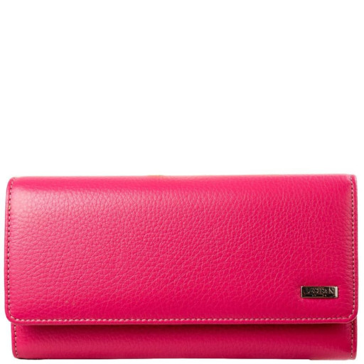 Гаманець жіночий шкіряний Desisan 900-369 рожевий флотар