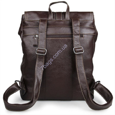 Men's backpack from genuine calfskin John McDee 7335C