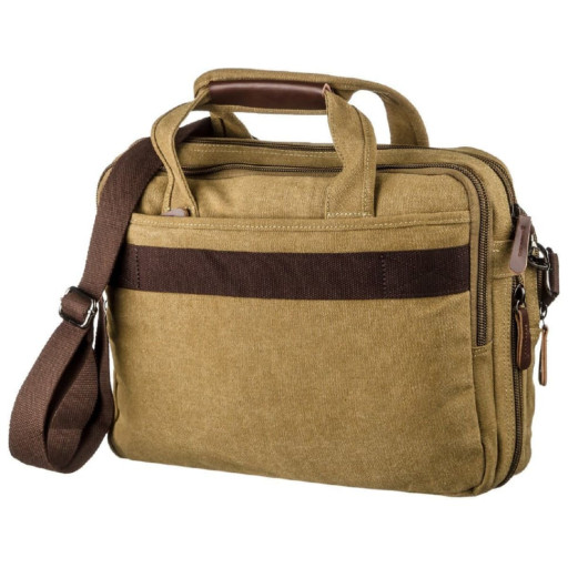 Сумка текстильна для ноутбука на два відділення Vintage 20181