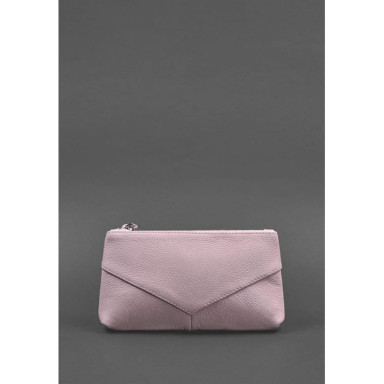 Women's leather cosmetic bag pink