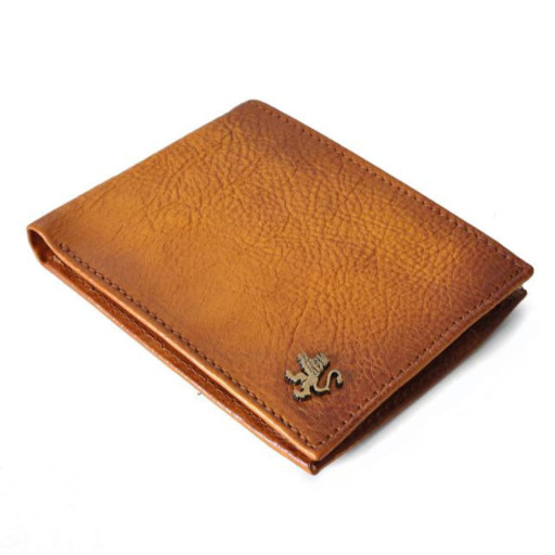 Pratesi BCO403 - Giardino di Archimede Wallet Bruce Cognac