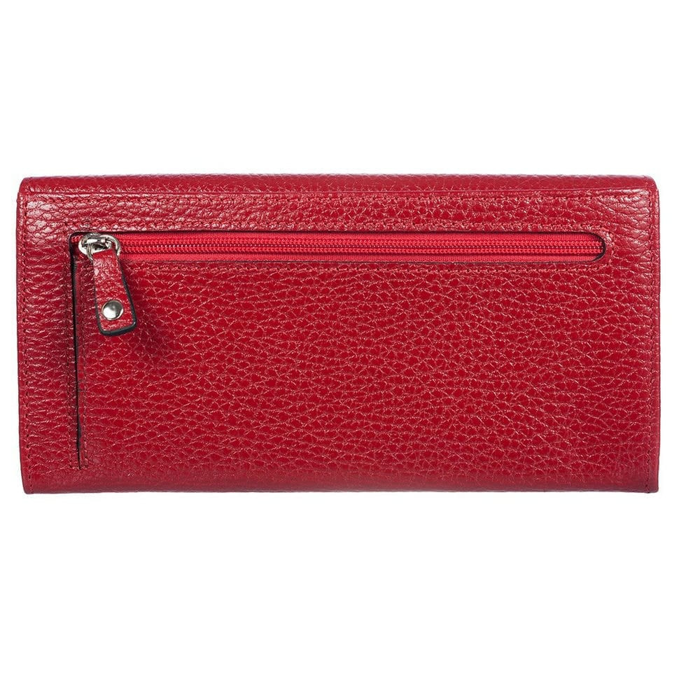 Гаманець жіночий шкіряний Tony Bellucci T852-282 червоний флотар