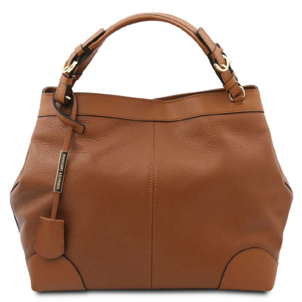 Жіноча шкіряна сумка шоппер Tuscany Ambrosia TL142143