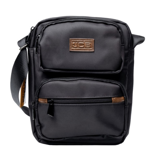 Сумка текстильна чоловіча JCB B32 Black (Чорний)