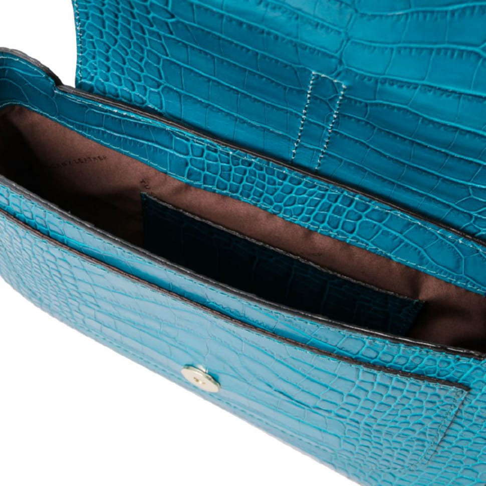 Сумка жіноча з принтом під крокодила Tuscany Noemi Croc TL142065