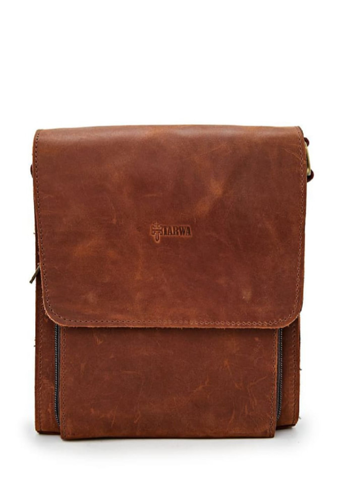 Чоловіча шкіряна сумка через плече RB-3027-3md TARWA