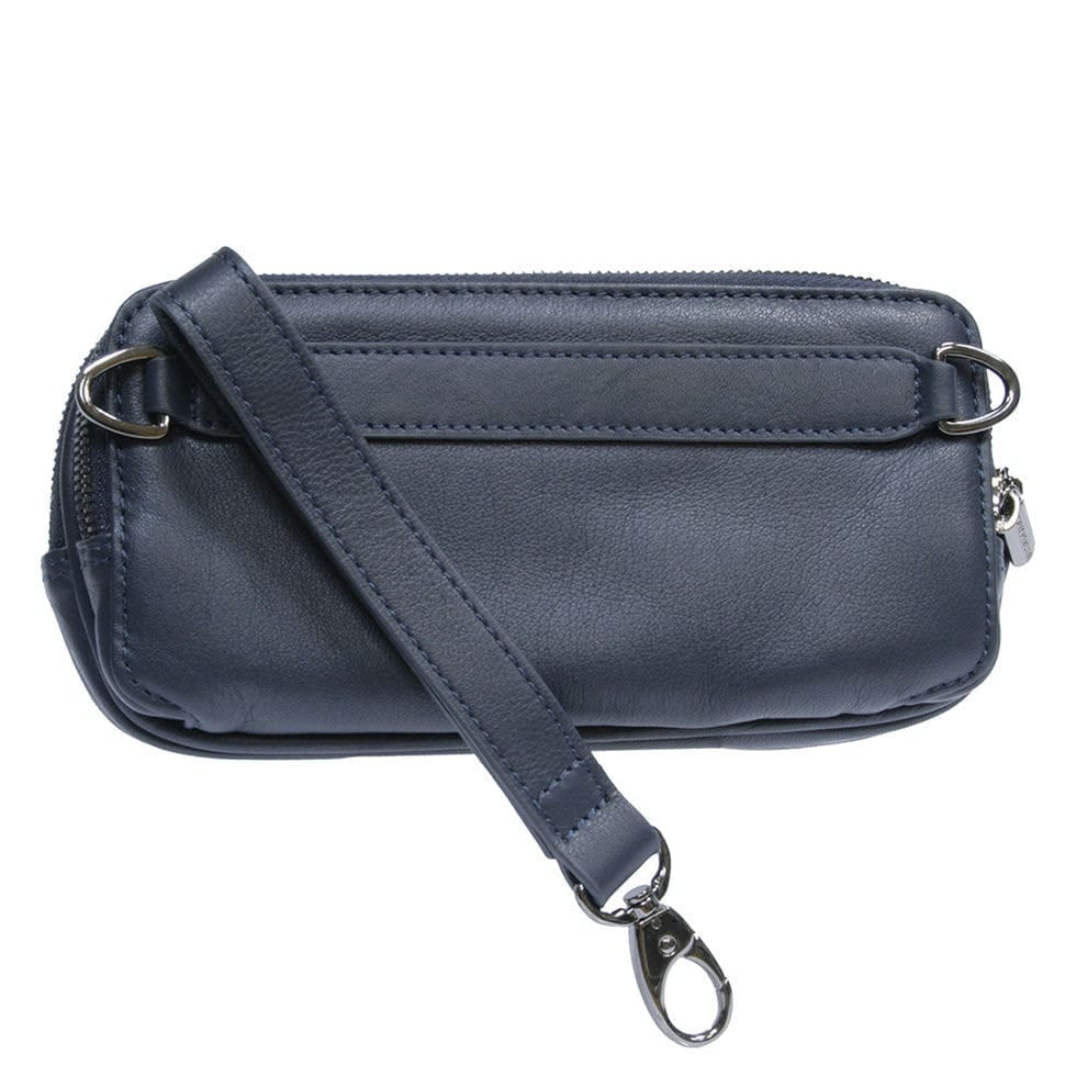 Сумка-клатч шкіряна Newcontatto 6168 синій