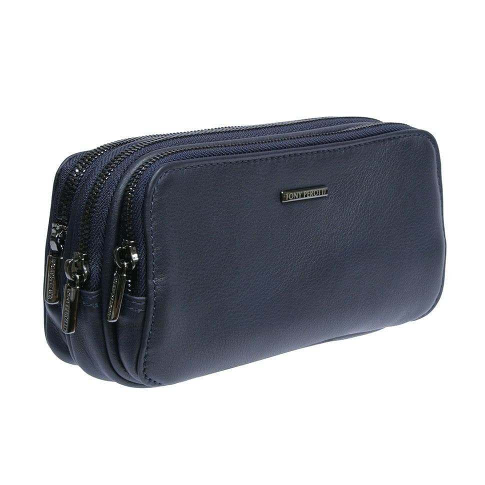 Сумка-клатч шкіряна Newcontatto 6168 синій