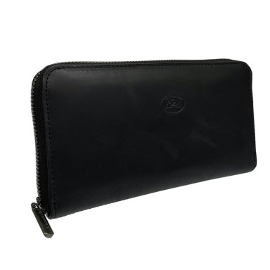 Leather wallet Arno 2250 nero black