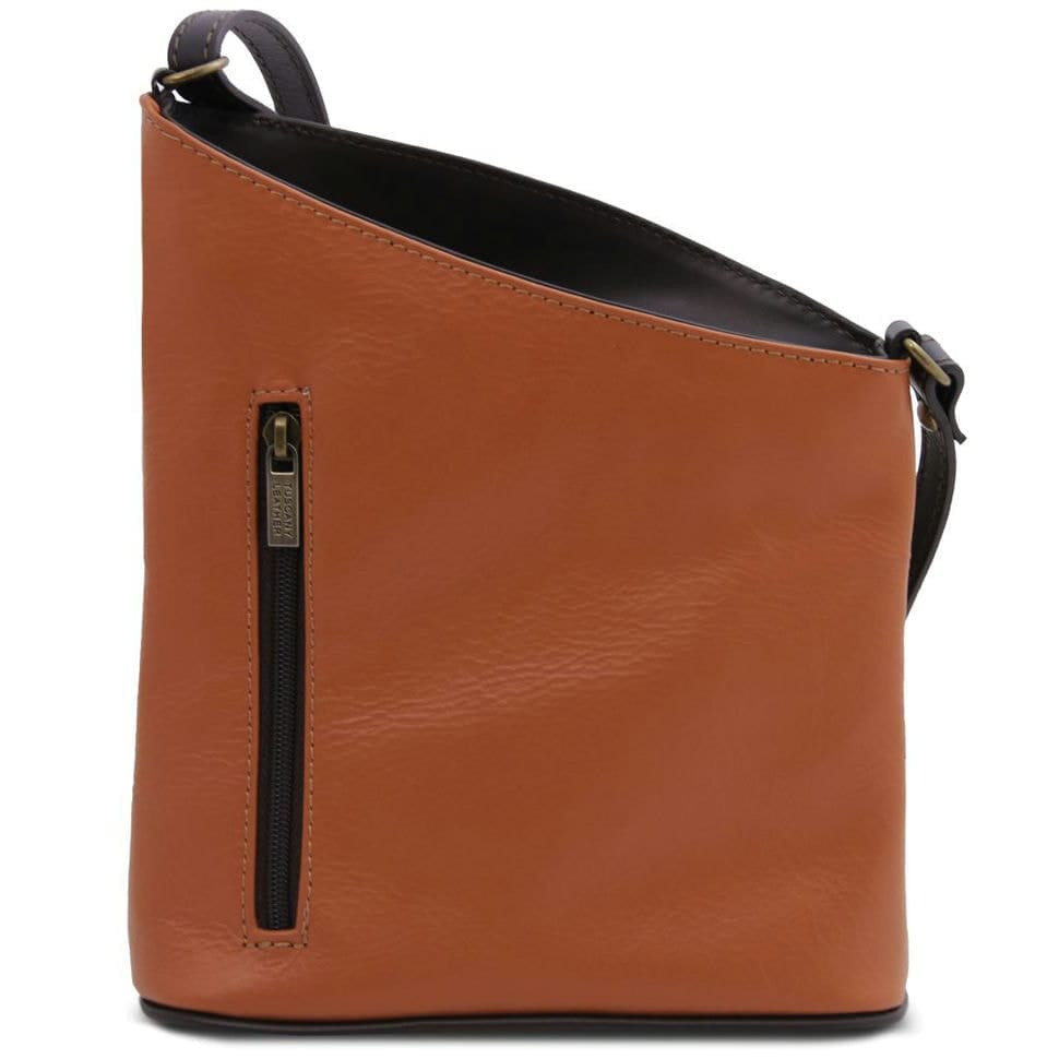 TL Bag Сумка-міні унісекс через плече з м'якої шкіри Tuscany TL141428