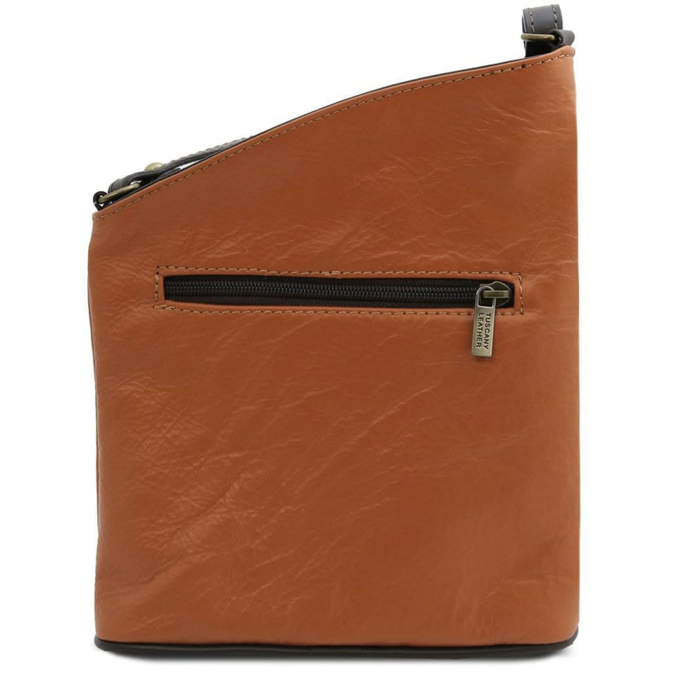 TL Bag Сумка-міні унісекс через плече з м'якої шкіри Tuscany TL141428