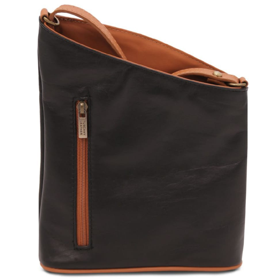 TL Bag Сумка-міні унісекс через плече з м'якої шкіри Tuscany TL141428