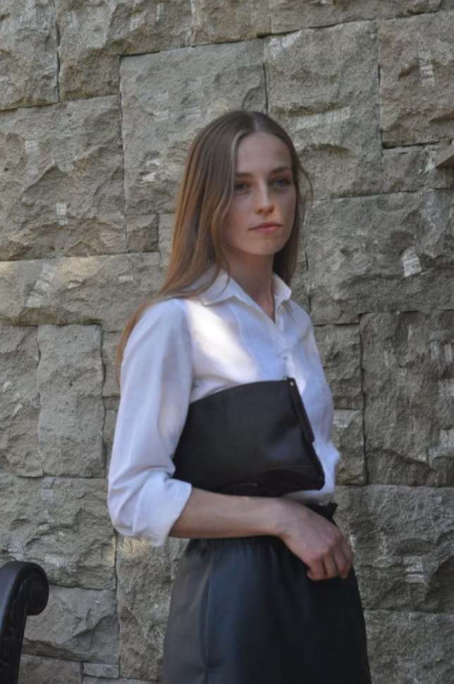 Шкіряний клатч жіночий B323 від бренду Avitoo