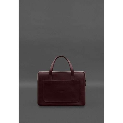 Шкіряний чохол з ручками для ноутбука 13 дюйм