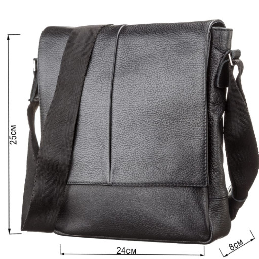 Сумка чоловіча SHVIGEL 00861 Чорна