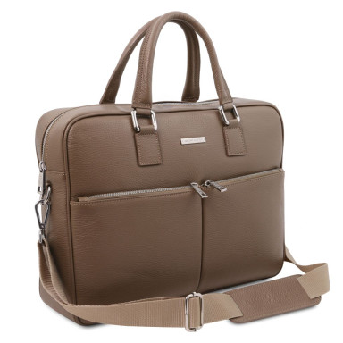Treviso Leather laptop briefcase