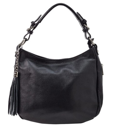 Virginia Conti Italy leather bag for women - Art02457black