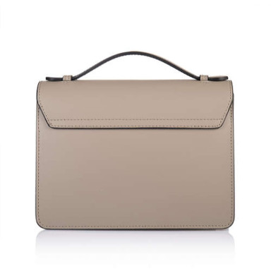 Кожаная женская сумка Virginia Conti Italy - Art02454taupe