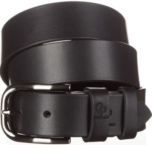 Шикарний чоловічий ремінь Vintage 20749 Чорний