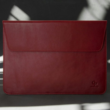 MacBook Leather Case 13', Red