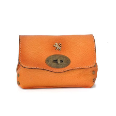 Pratesi BAR160 - S.Bernardo Clutche in cow leather Bruce Orange