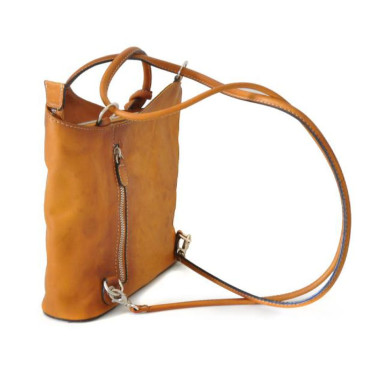 Pratesi BCL465/P - Shoulder Bag Consuma Small in cow leather Bruce Cherry
