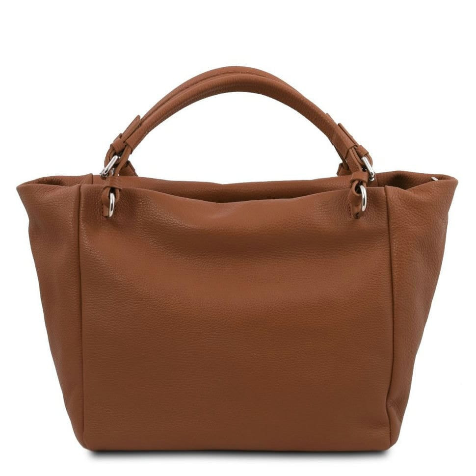 Сумка TL Bag М'яка шкіряна сумка для покупок  Tuscany TL142048