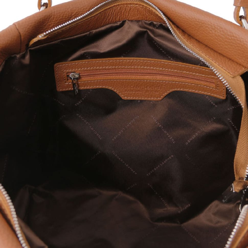 Сумка TL Bag М'яка шкіряна сумка для покупок  Tuscany TL142048