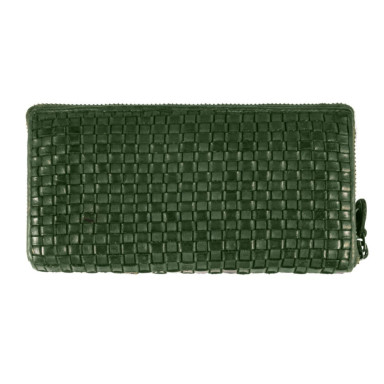 Винтажный кошелек женский Ashwood D81 Green (Зеленый)