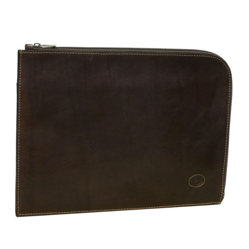 Папка для паперів шкіряна Italico 8017L moro коричневий