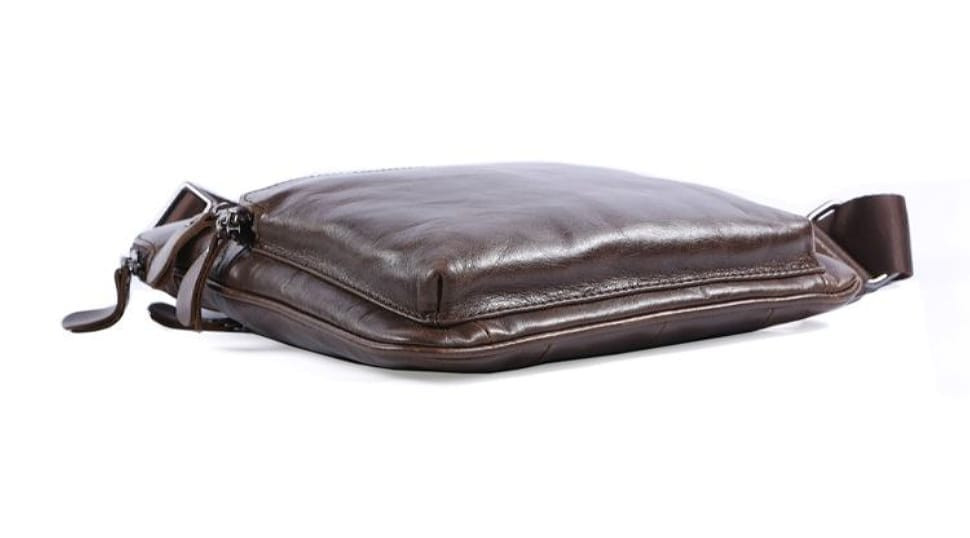 Шкіряний рюкзак слінг моношлейка, теляча шкіра 7195C