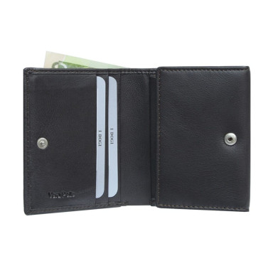 Leather wallet Cortina 5089 moro brown