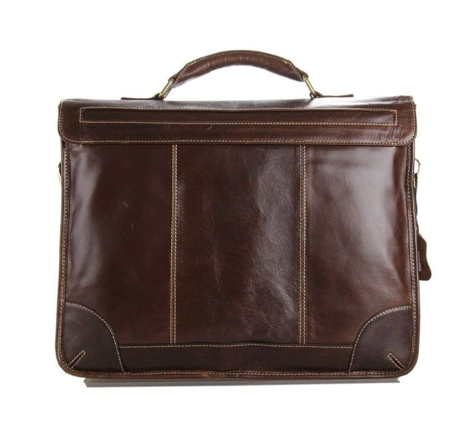 Popular leather briefcase JD7091C in the new version. Exclusive!