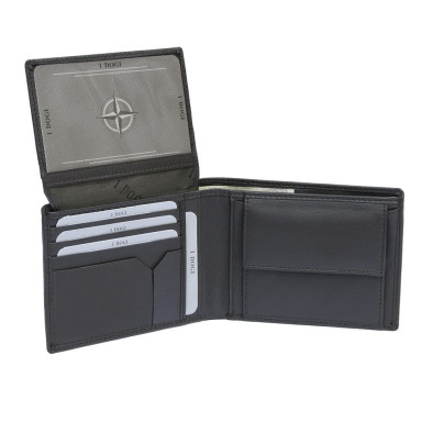 Leather wallet Cortina 5012 moro brown