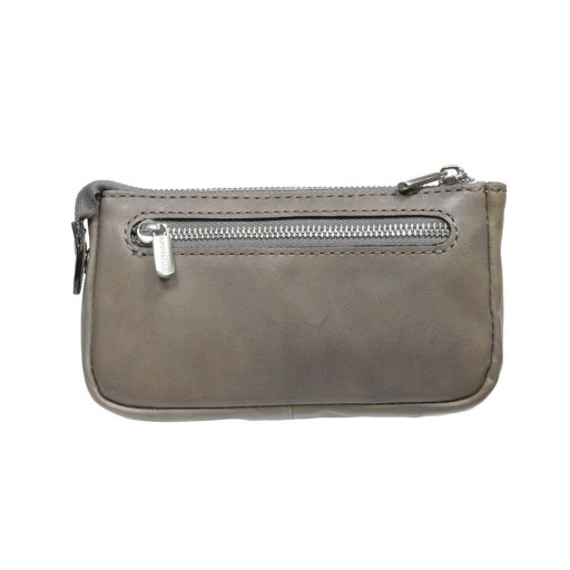 Ключниця шкіряна Vintage 3081 grigio сірий