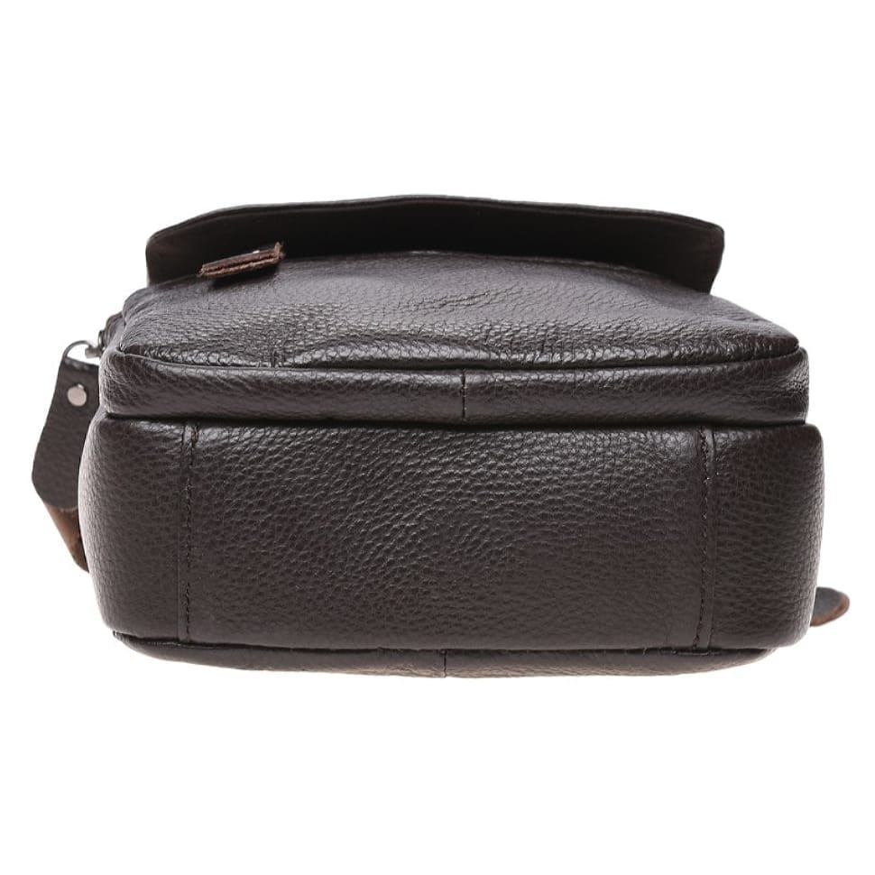 Чоловіча сумка шкіряна Keizer K11105-brown