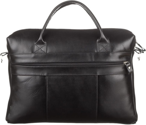 Сумка чоловіча SHVIGEL зі шкіри 15212 Чорна
