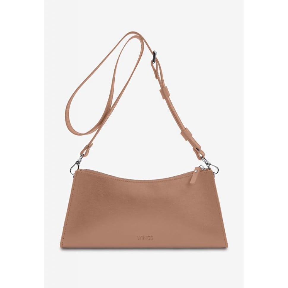 Жіноча шкіряна сумка Sally Baget карамель