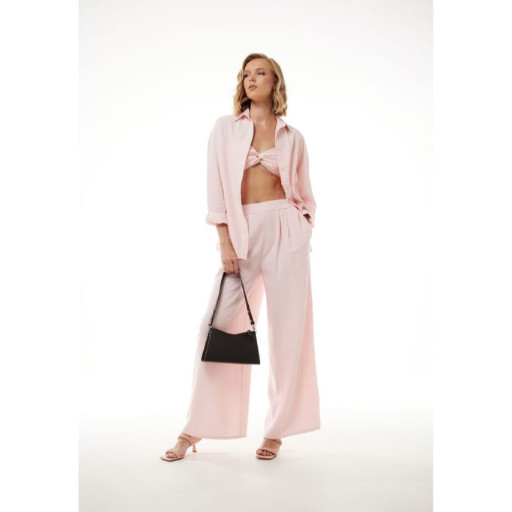 Жіноча шкіряна сумка Sally темно-коричнева