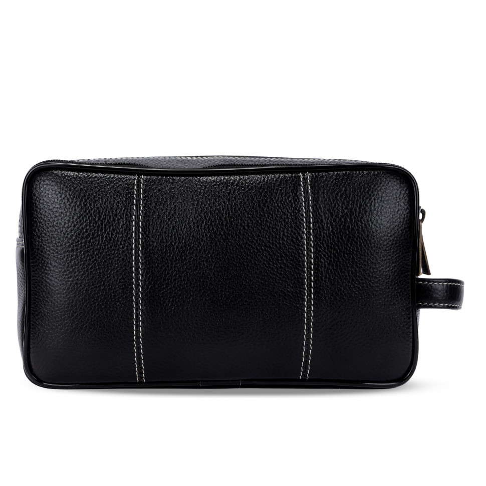 Hammonds Flycatcher TC4004 Black Leather Vanity Case
