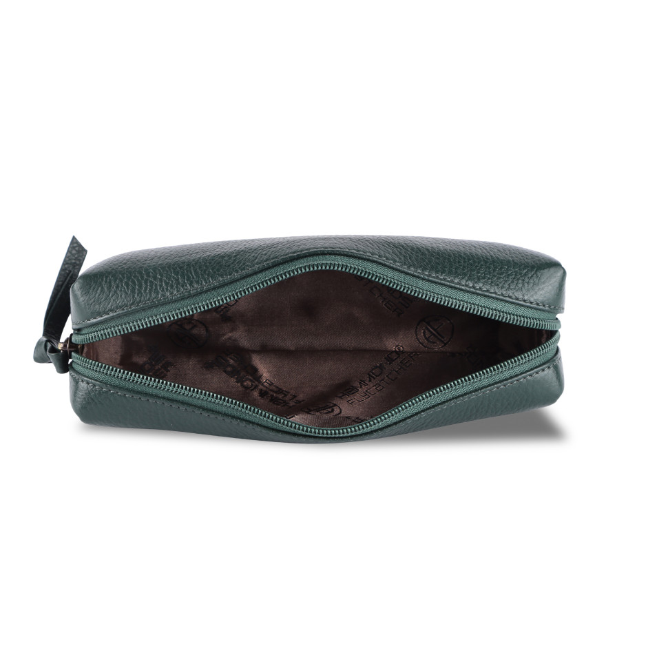 Косметичка чохол шкіряна Hammonds Flycatcher UC501 Green (Зелений)